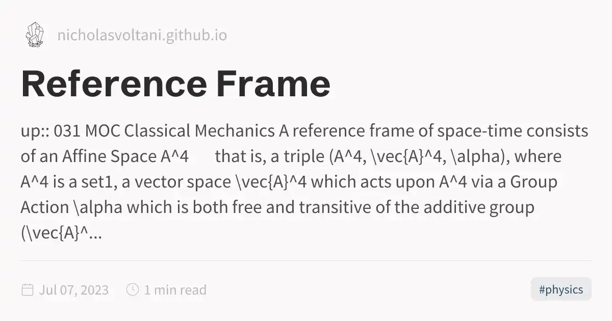 Reference Frame Rgb Reference Frame