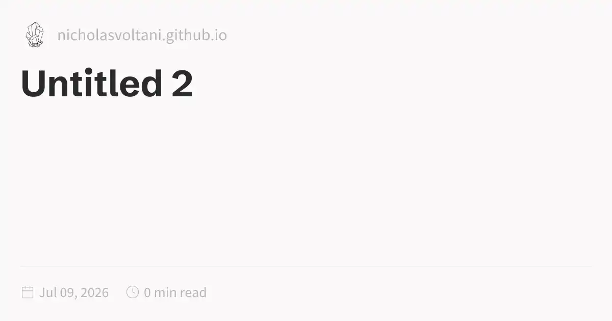 Untitled 2 [nicholasvoltani.github.io]